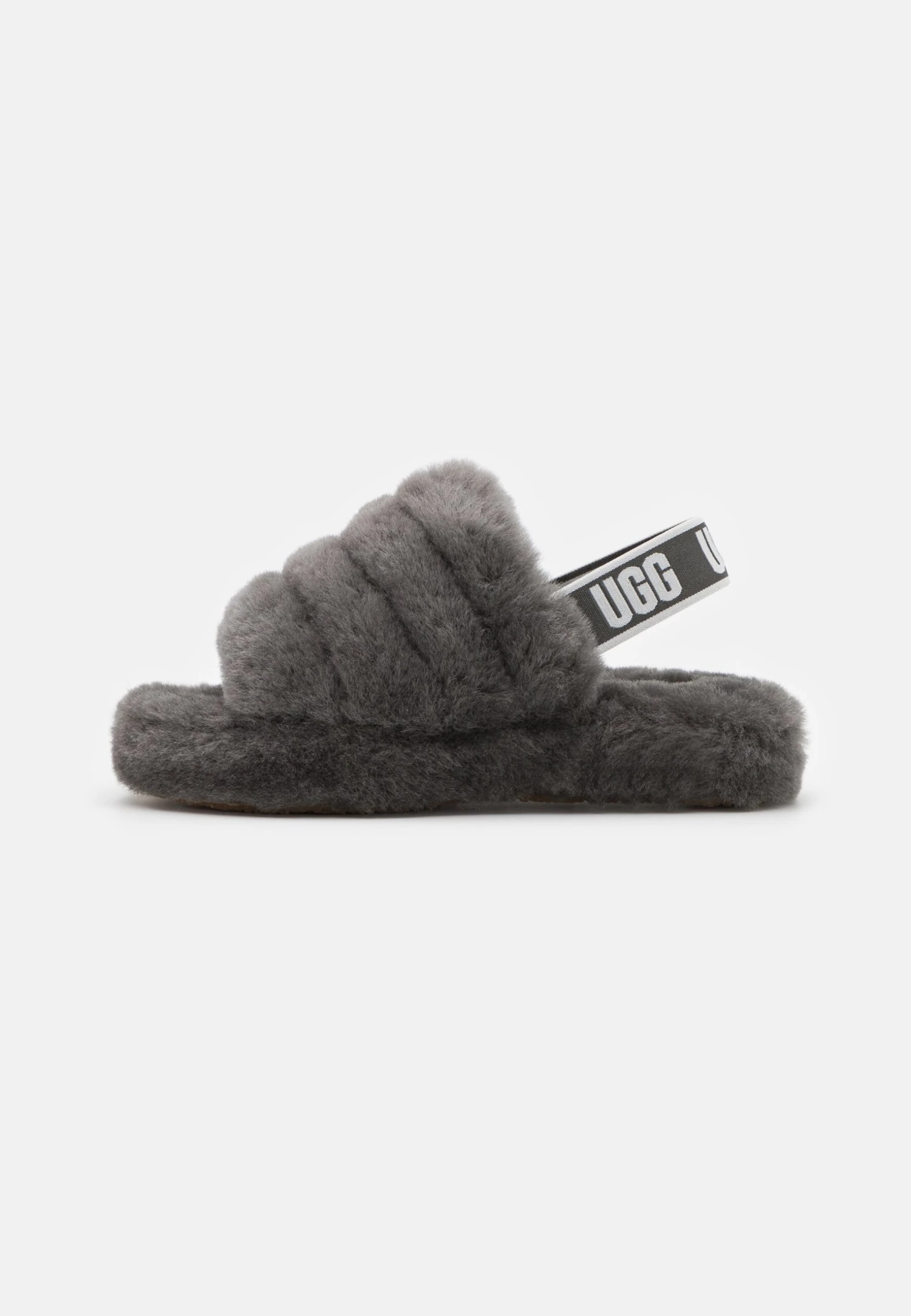 Ugg Fluff Yeah Slide - Sandalen - Charcoal 1 Ugg Fluff Yeah Slide - Sandalen - Charcoal