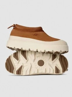 Ugg Leren Instappers "Tasman Weather" Lichtbruin/crème -Ugg ugg leren instappers tasman weather lichtbruin creme 2