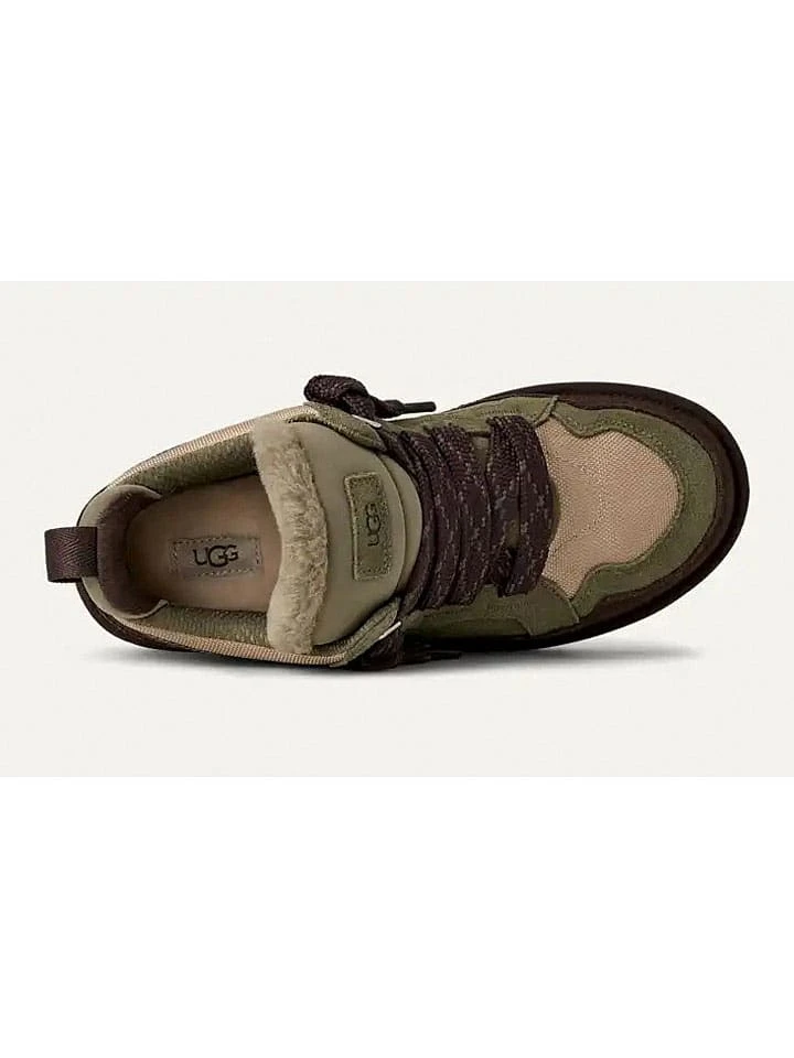 Ugg Leren Sneakers "Lowmel" Kaki/bruin 5 Ugg Leren Sneakers "Lowmel" Kaki/bruin - Afbeelding 5