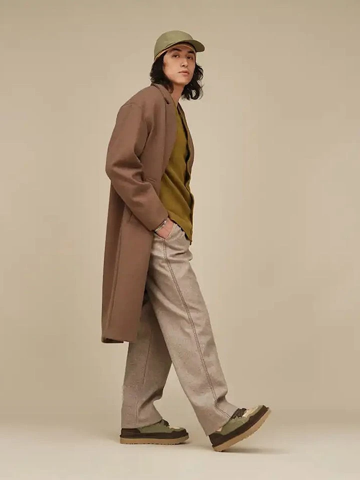 Ugg Leren Sneakers "Lowmel" Kaki/bruin 7 Ugg Leren Sneakers "Lowmel" Kaki/bruin - Afbeelding 7